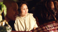 Tony LaThanh, Mony Sing and Vanessa Born wait for the shot